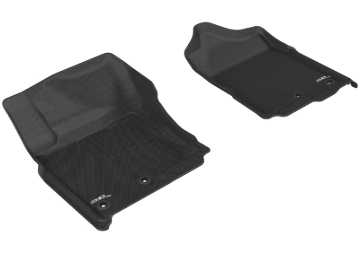 Picture of 3D MAXpider ACE Kagu-Front-Black Floor Mats - L1NS08411509