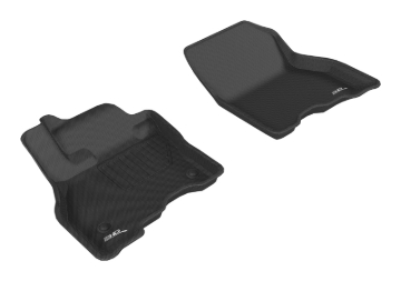 Picture of 3D MAXpider ACE Kagu-Front-Black Floor Mats - L1NS09311509