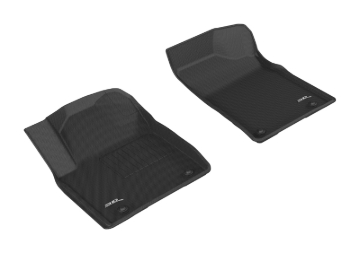 Picture of 3D MAXpider ACE Kagu-Front-Black Floor Mats - L1NS09511509