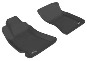 Picture of 3D MAXpider ACE Kagu-Front-Black Floor Mats - L1SB00311509