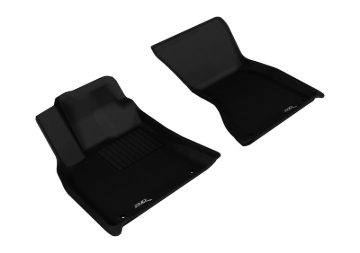 Picture of 3D MAXpider ACE Kagu-Front-Black Floor Mats - L1PO01411509