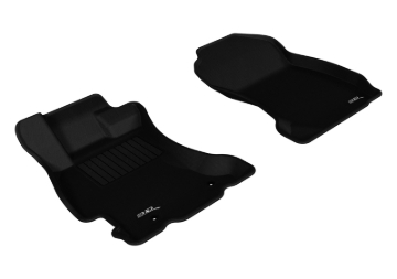 Picture of 3D MAXpider ACE Kagu-Front-Black Floor Mats - L1SB00911509