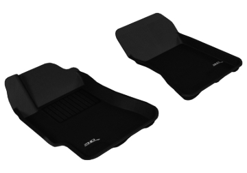 Picture of 3D MAXpider ACE Kagu-Front-Black Floor Mats - L1SB01011509