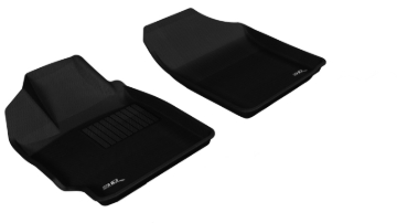 Picture of 3D MAXpider ACE Kagu-Front-Black Floor Mats - L1TY02411509