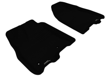Picture of 3D MAXpider ACE Kagu-Front-Black Floor Mats - L1TY05611509