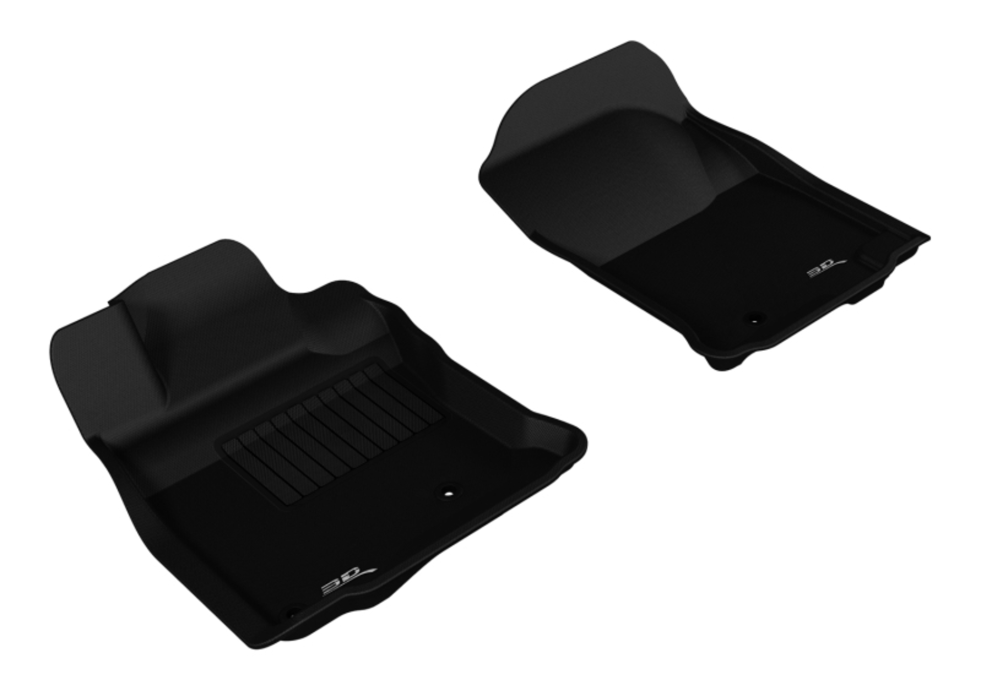 Picture of 3D MAXpider ACE Kagu-Front-Black Floor Mats - L1TY04411509