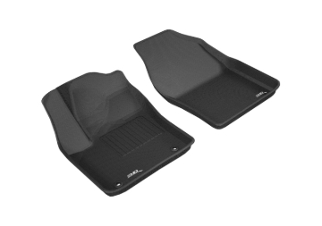Picture of 3D MAXpider ACE Kagu-Front-Black Floor Mats - L1TY22311509