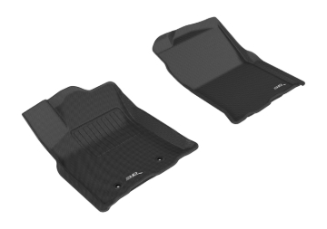 Picture of 3D MAXpider ACE Kagu-Front-Black Floor Mats - L1TY19211509