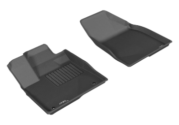 Picture of 3D MAXpider ACE Kagu-Front-Black Floor Mats - L1TY16311509