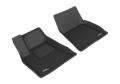 Picture of 3D MAXpider ACE Kagu-Front-Black Floor Mats - L1TL00011509