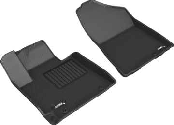 Picture of 3D MAXpider ACE Kagu-Front-Black Floor Mats - L1HY09811509