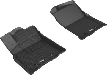 Picture of 3D MAXpider ACE Kagu-Front-Black Floor Mats - L1TY24911509