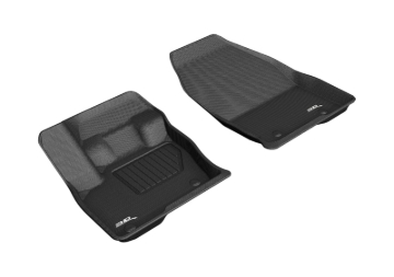 Picture of 3D MAXpider ACE Kagu-Front-Black Floor Mats - L1LC00811509