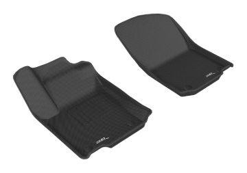Picture of 3D MAXpider ACE Kagu-Front-Black Floor Mats - L1MB05311509