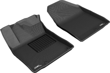 Picture of 3D MAXpider ACE Kagu-Front-Black Floor Mats - L1HY09111509