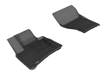 Picture of 3D MAXpider ACE Kagu-Front-Black Floor Mats - L1PO01011509