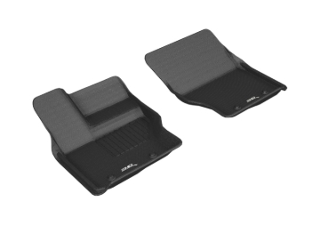 Picture of 3D MAXpider ACE Kagu-Front-Black Floor Mats - L1LR02411509