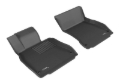 Picture of 3D MAXpider ACE Kagu-Front-Black Floor Mats - L1MB04611509