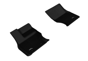 Picture of 3D MAXpider ACE Kagu-Front-Black Floor Mats - L1LR01011509