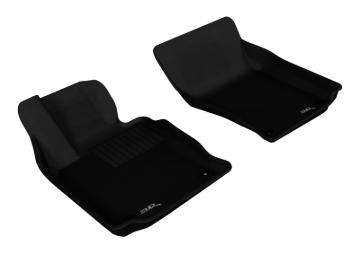 Picture of 3D MAXpider ACE Kagu-Front-Black Floor Mats - L1PO00611509