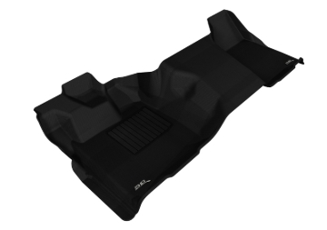 Picture of 3D MAXpider ACE Kagu-Front-Black Floor Mats - L1FR06611509
