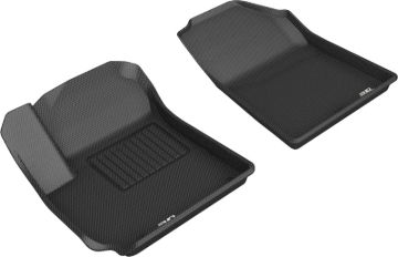 Picture of 3D MAXpider ACE Kagu-Front-Black Floor Mats - L1KA05011509