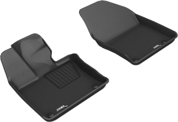 Picture of 3D MAXpider ACE Kagu-Front-Black Floor Mats - L1LX06611509
