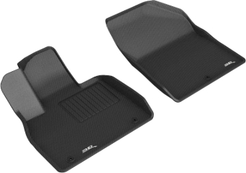 Picture of 3D MAXpider ACE Kagu-Front-Black Floor Mats - L1HY10011509