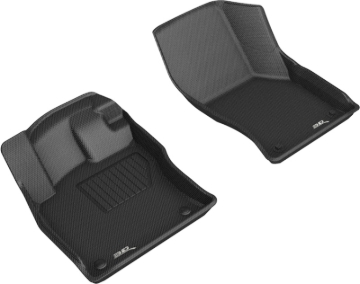 Picture of 3D MAXpider ACE Kagu-Front-Black Floor Mats - L1VW10111509