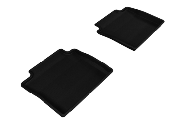 Picture of 3D MAXpider ACE Kagu-Rear-Black Floor Mats - L1CH04221509