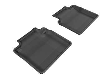 Picture of 3D MAXpider ACE Kagu-Rear-Black Floor Mats - L1IN01521509