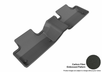 Picture of 3D MAXpider ACE Kagu-Rear-Black Floor Mats - L1LR01821509
