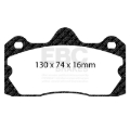 Picture of EBC Yellowstuff Brake Pad Sets - DP4060R