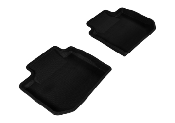Picture of 3D MAXpider ACE Kagu-Rear-Black Floor Mats - L1SB00821509
