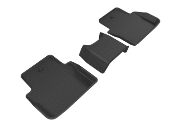 Picture of 3D MAXpider ACE Kagu-Rear-Black Floor Mats - L1AC00921509