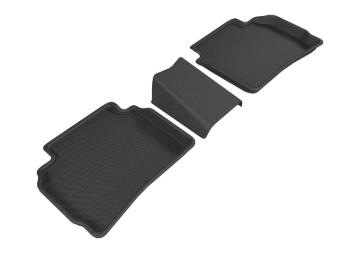 Picture of 3D MAXpider ACE Kagu-Rear-Black Floor Mats - L1CH07721509
