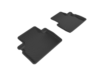 Picture of 3D MAXpider ACE Kagu-Rear-Black Floor Mats - L1IN01921509