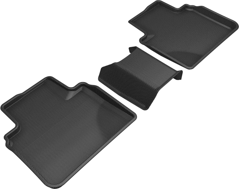 Picture of 3D MAXpider ACE Kagu-Rear-Black Floor Mats - L1HD09821509