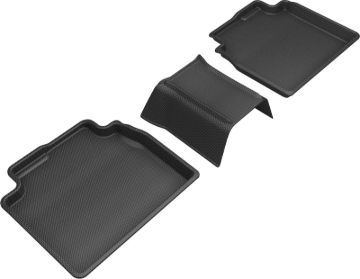 Picture of 3D MAXpider ACE Kagu-Rear-Black Floor Mats - L1LX06521509
