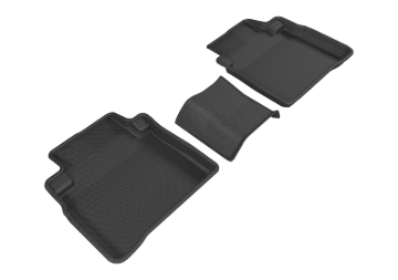 Picture of 3D MAXpider ACE Kagu-Rear-Black Floor Mats - L1NS08821509