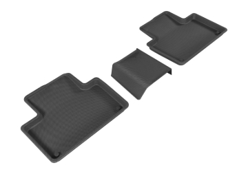 Picture of 3D MAXpider ACE Kagu-Rear-Black Floor Mats - L1VV02021509
