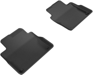 Picture of 3D MAXpider ACE Kagu-Rear-Black Floor Mats - L1VV02221509