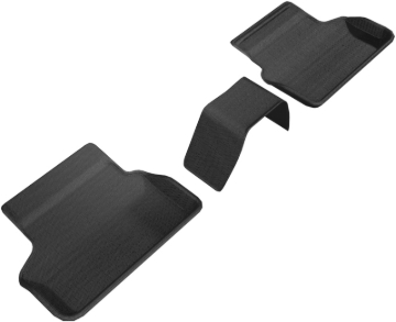 Picture of 3D MAXpider ACE Kagu-Rear-Black Floor Mats - L1BM08421509