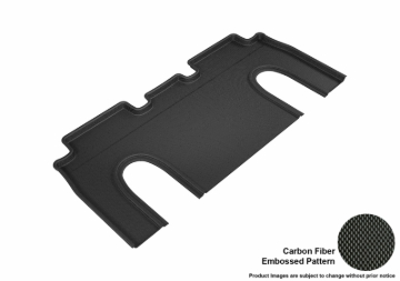 Picture of 3D MAXpider ACE Kagu-Rear-Black Floor Mats - L1TL00121509