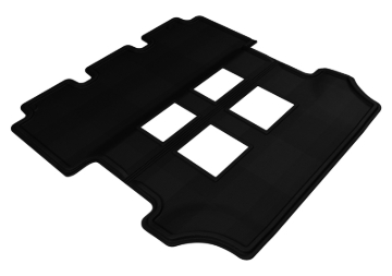 Picture of 3D MAXpider ACE Kagu-Rear-Black Floor Mats - L1HD03821509