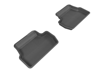 Picture of 3D MAXpider ACE Kagu-Rear-Black Floor Mats - L1MN01021509