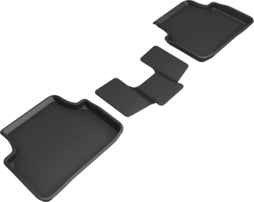 Picture of 3D MAXpider ACE Kagu-Rear-Black Floor Mats - L1VW10121509