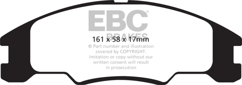 Picture of EBC Ultimax2 Brake Pad Sets - UD1339