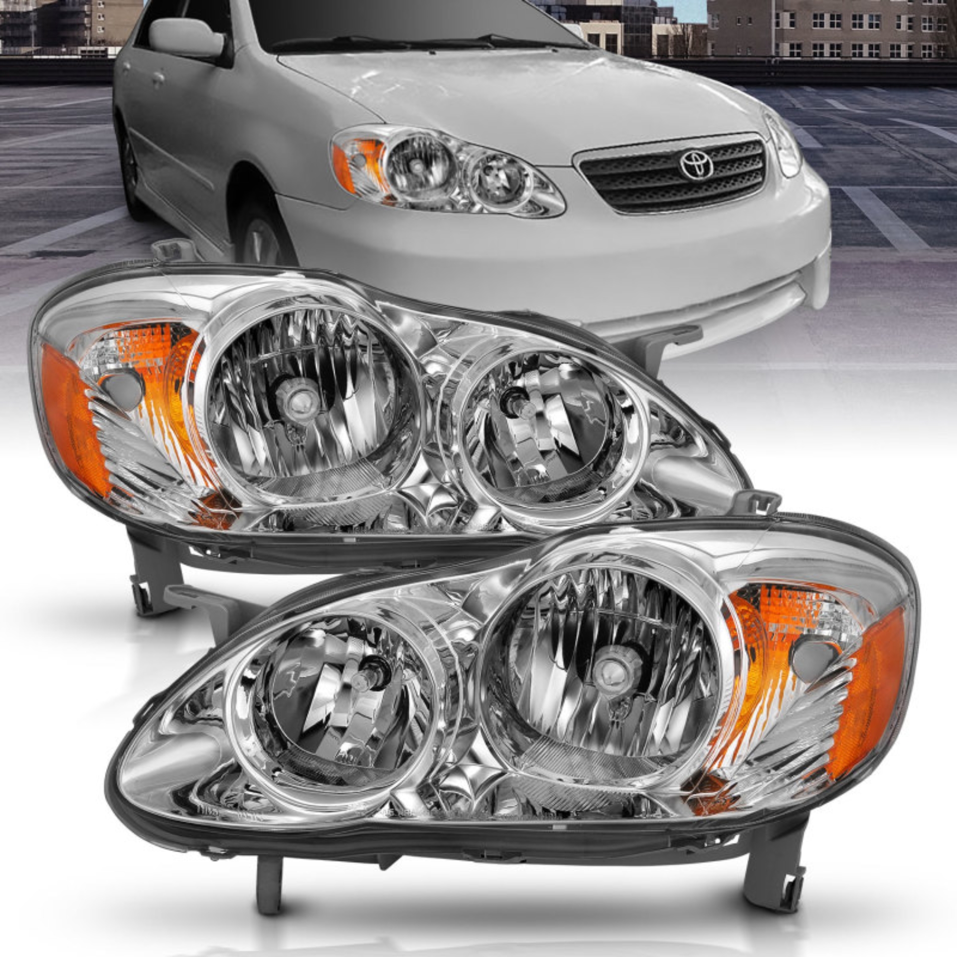 Picture of ANZO ANZ Crystal Headlights - 121540