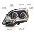 Picture of ANZO ANZ Crystal Headlights - 111476